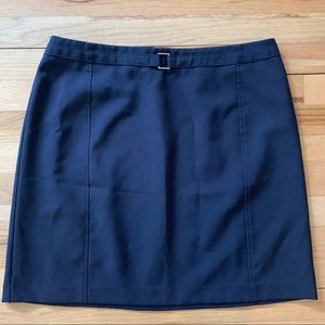 NY & Company Navy Blue Career Skirt - Size 12